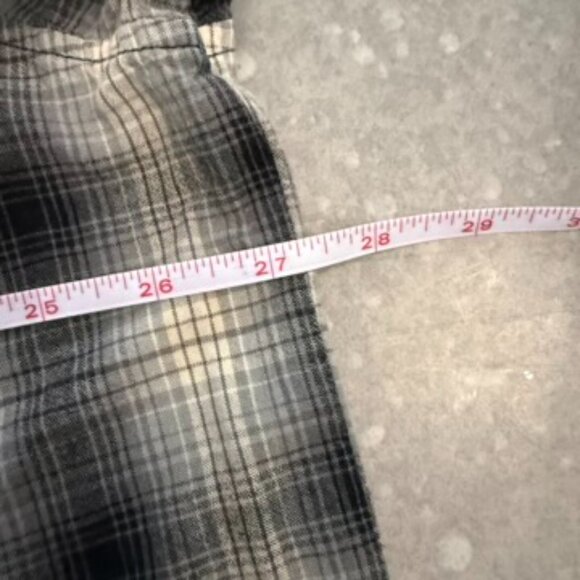 Carhartt Black & Gray Plaid Button-Up Flannel Shirt – Size XXL - Picture 11 of 11